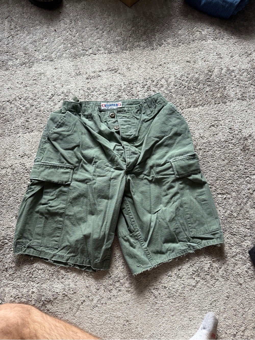 Vintage Tactical Cargo Shorts
